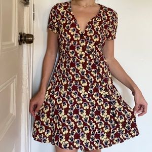 Adorable Flower Print Madewell Dress